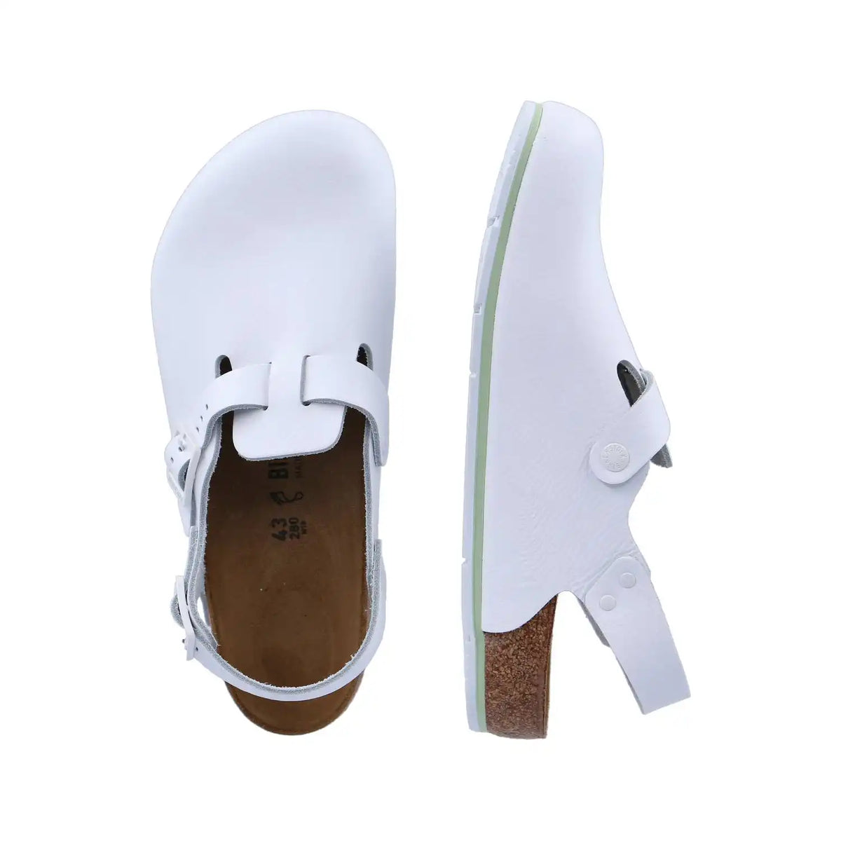 Birkenstock Tokio PRO schmal Clogs weiß – weiß