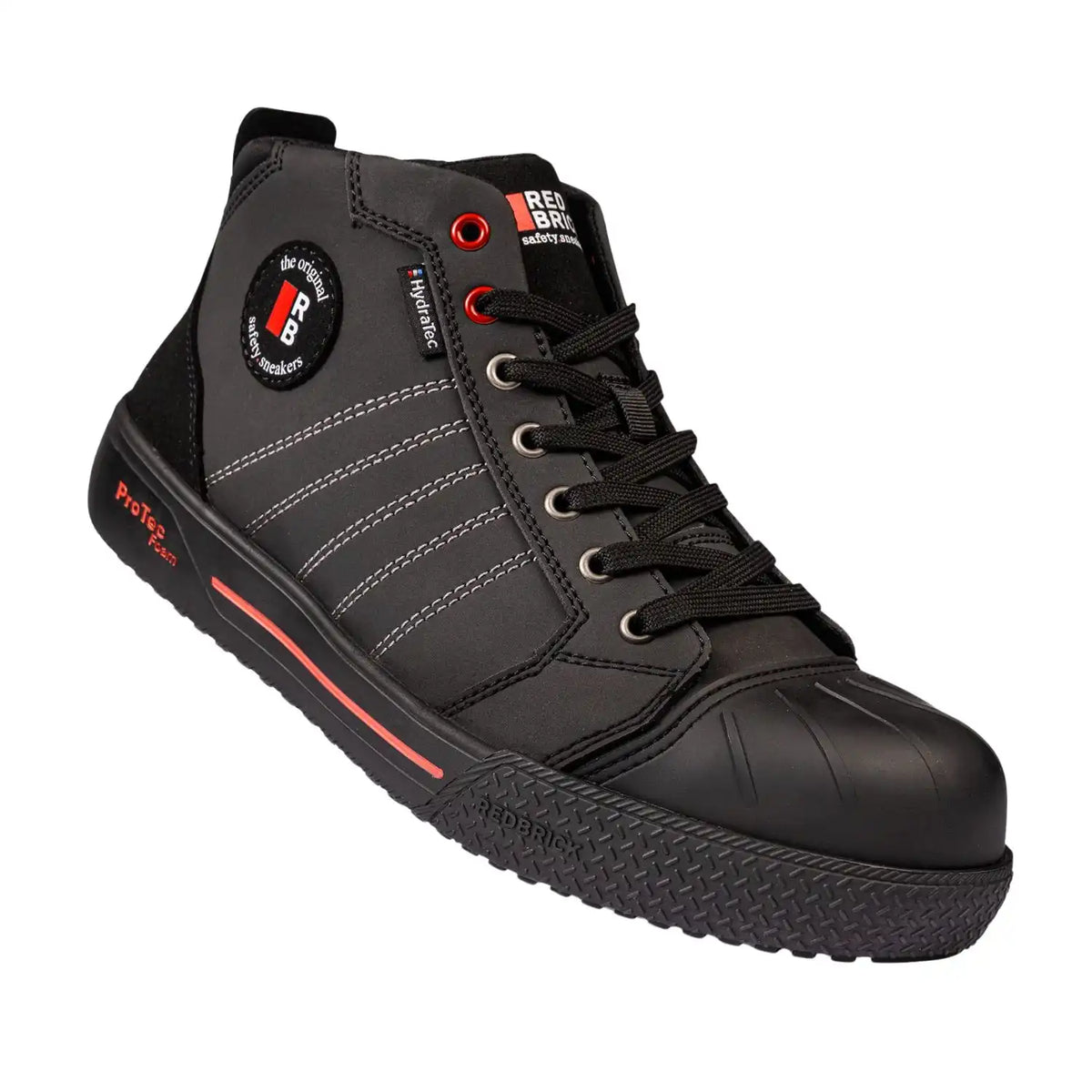 Redbrick Splash S7S Sicherheitshochschuhe schwarz – schwarz