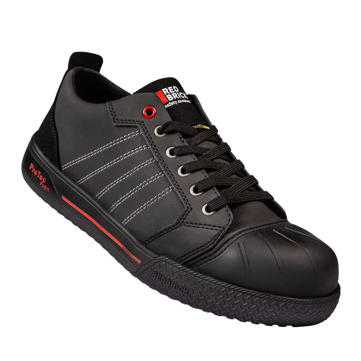 Redbrick Champ LOW S3S Sicherheitshalbschuhe schwarz – schwarz