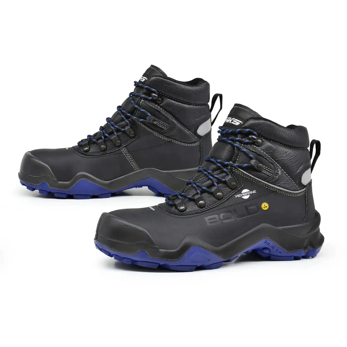 HKS Delta 1 NTP DRY S3 Sicherheitshochschuhe schwarz – schwarz