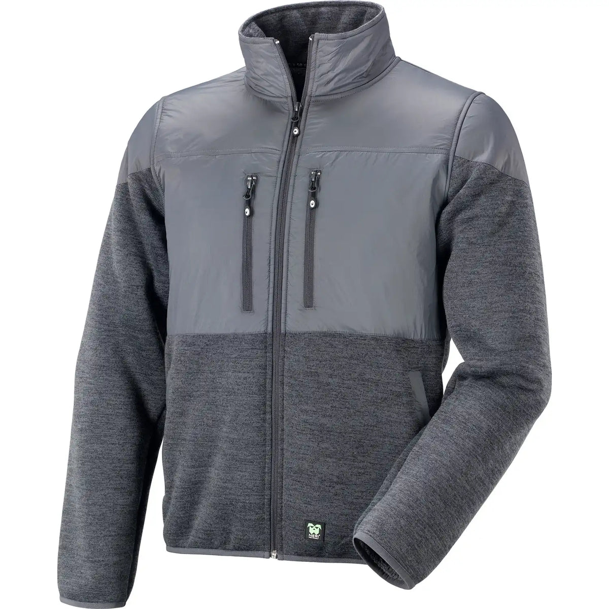 Neri Chamonix Sweatjacke grau – grau