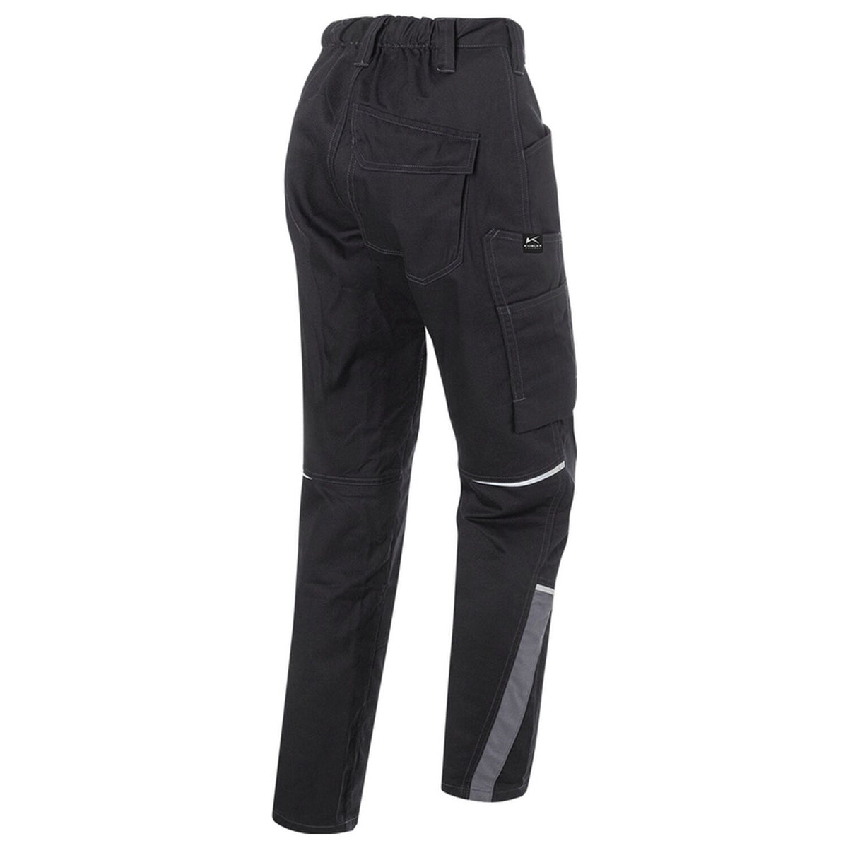 Kübler Damen Iconiq PRO Bundhose – schwarz/grau