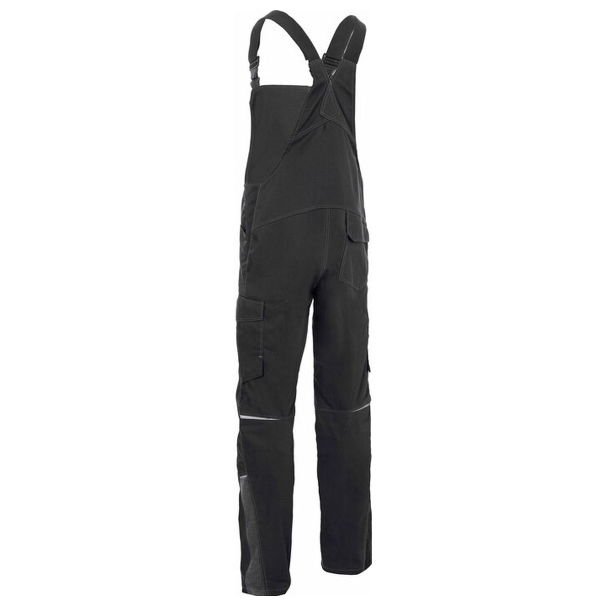 Kübler Iconiq PRO Latzhose – schwarz/grau