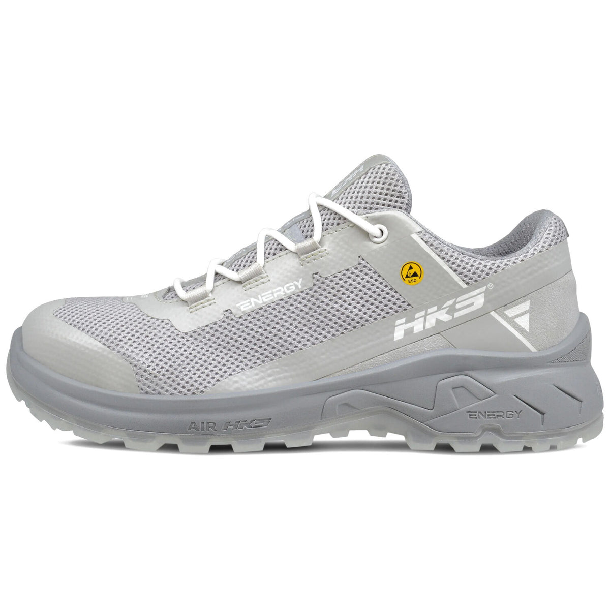 HKS AirFit S1P Sicherheitshalbschuhe ESD grau – grau