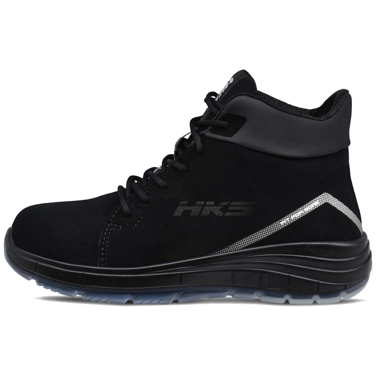 HKS Damen Tiger S3 Sicherheitshochschuhe schwarz – schwarz