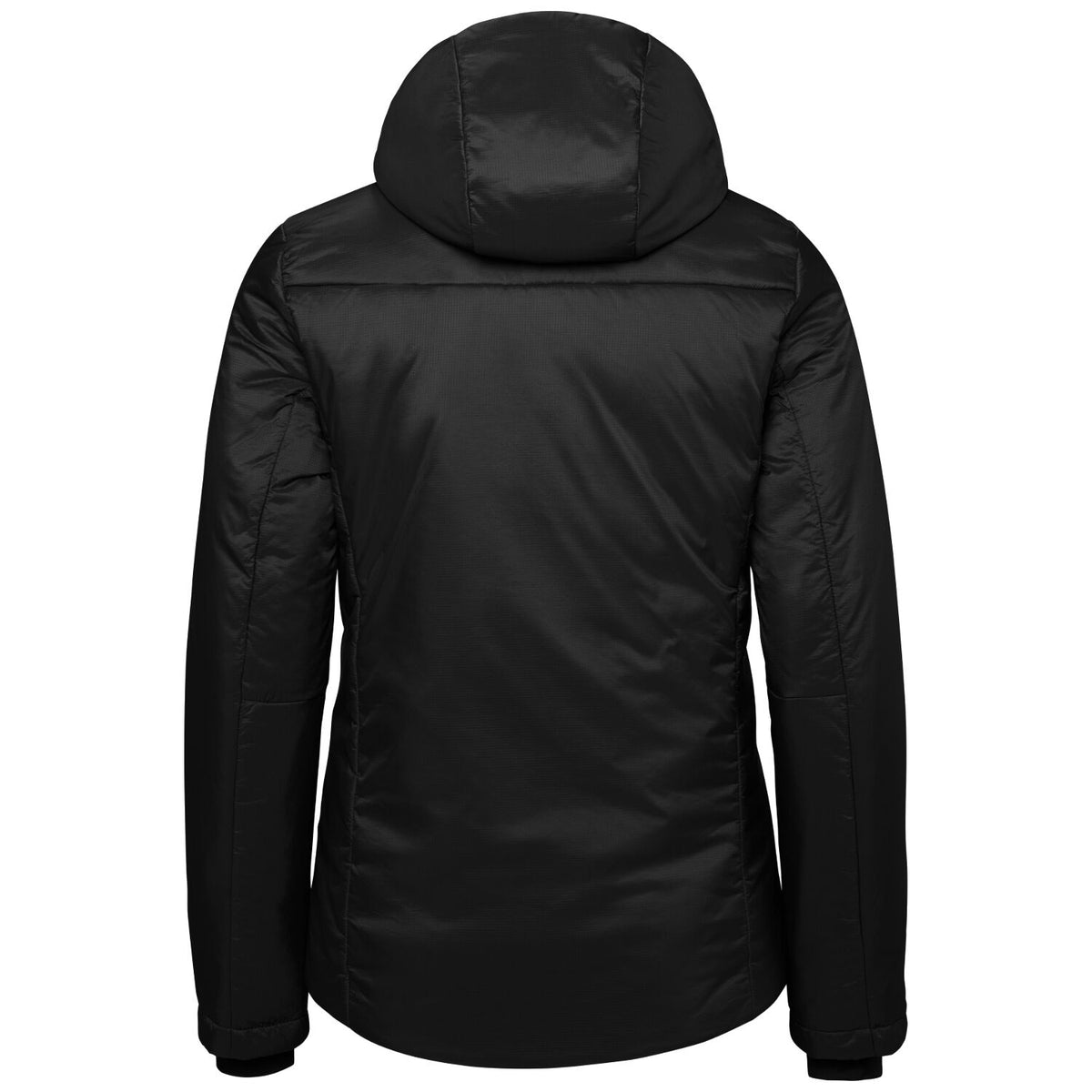 Hakro Damen 289 Kapuzen-Thermo-Loftjacke – schwarz