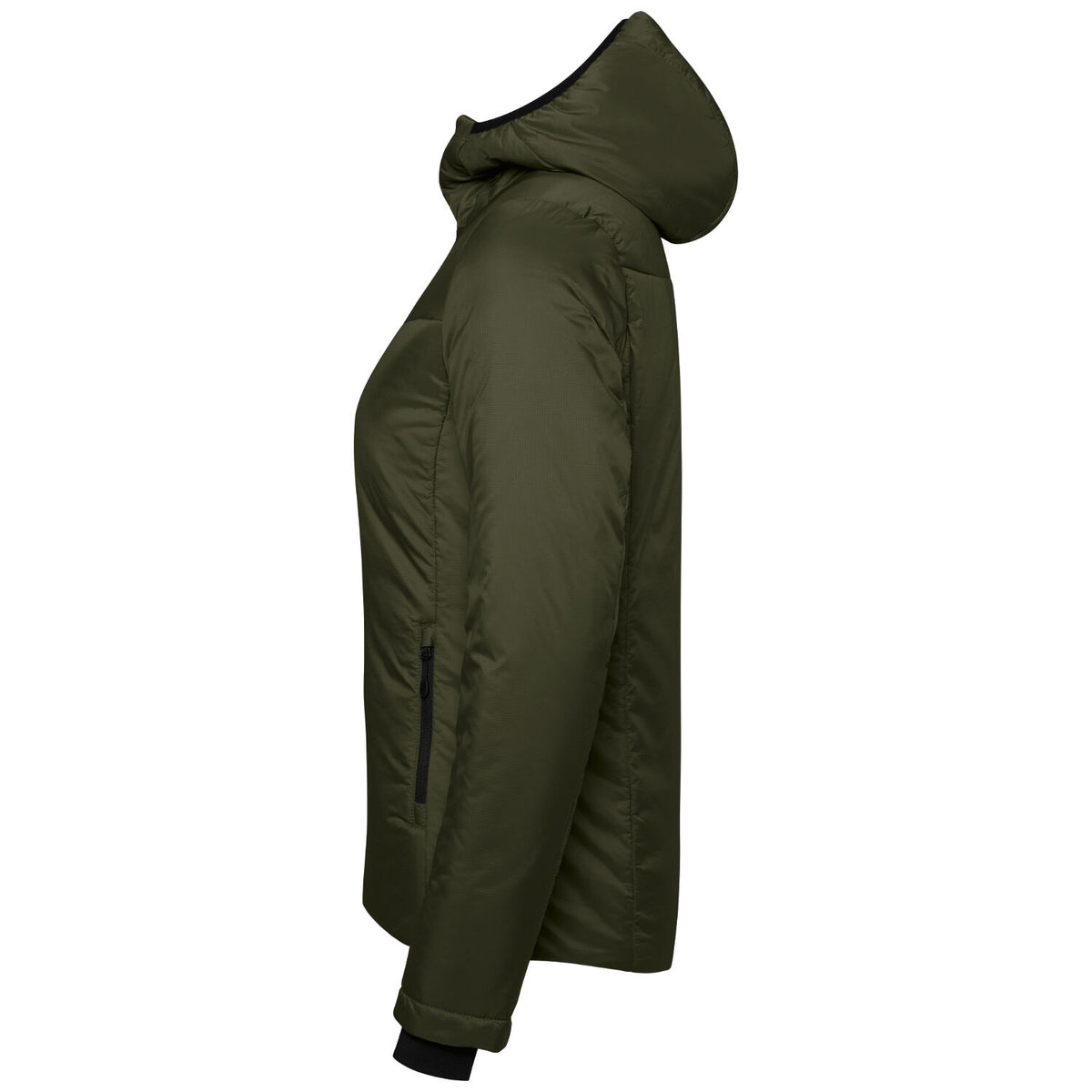 Hakro Damen 289 Kapuzen-Thermo-Loftjacke – olive
