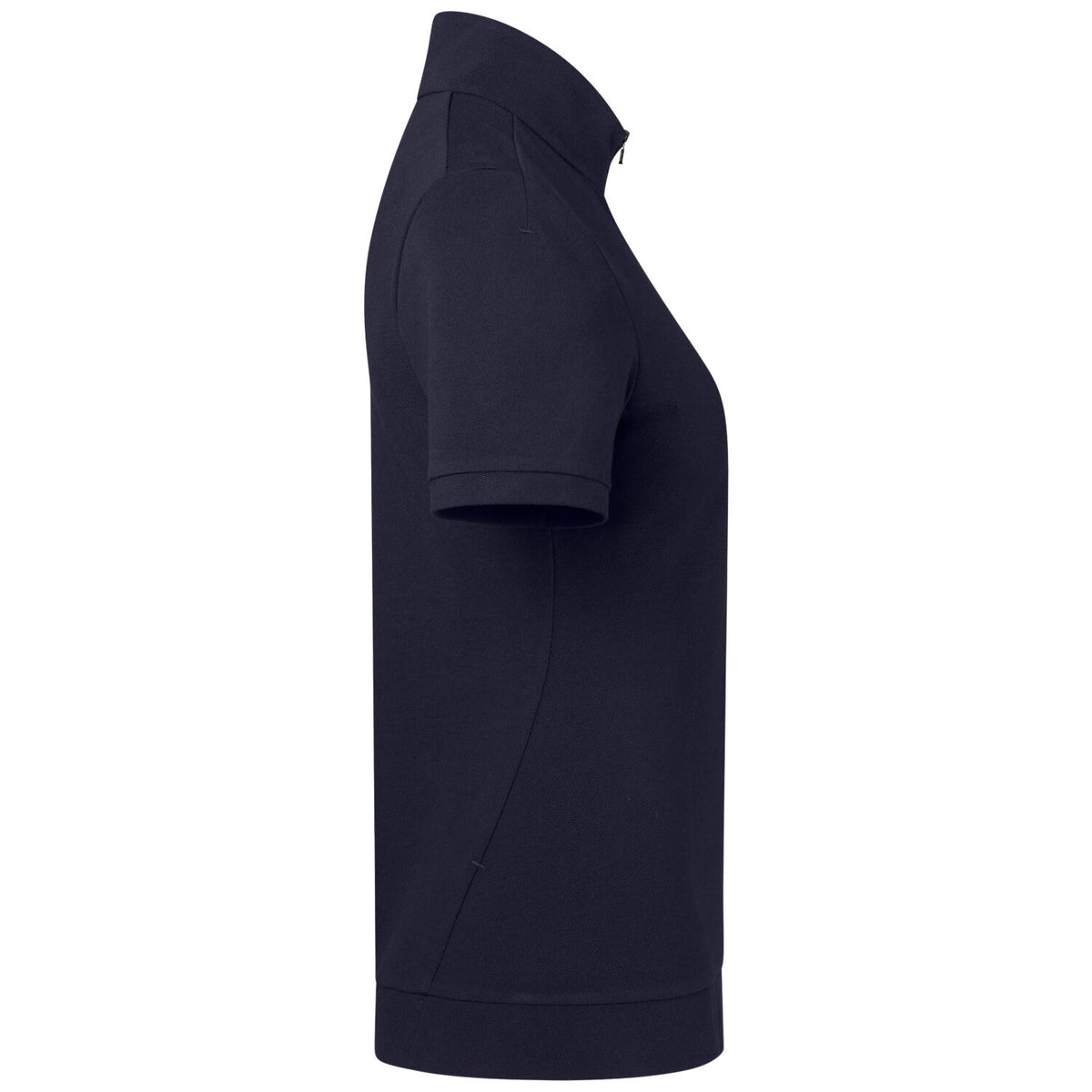 Hakro Damen 334 Zip-Shirt Mikralinar ECO – tinte