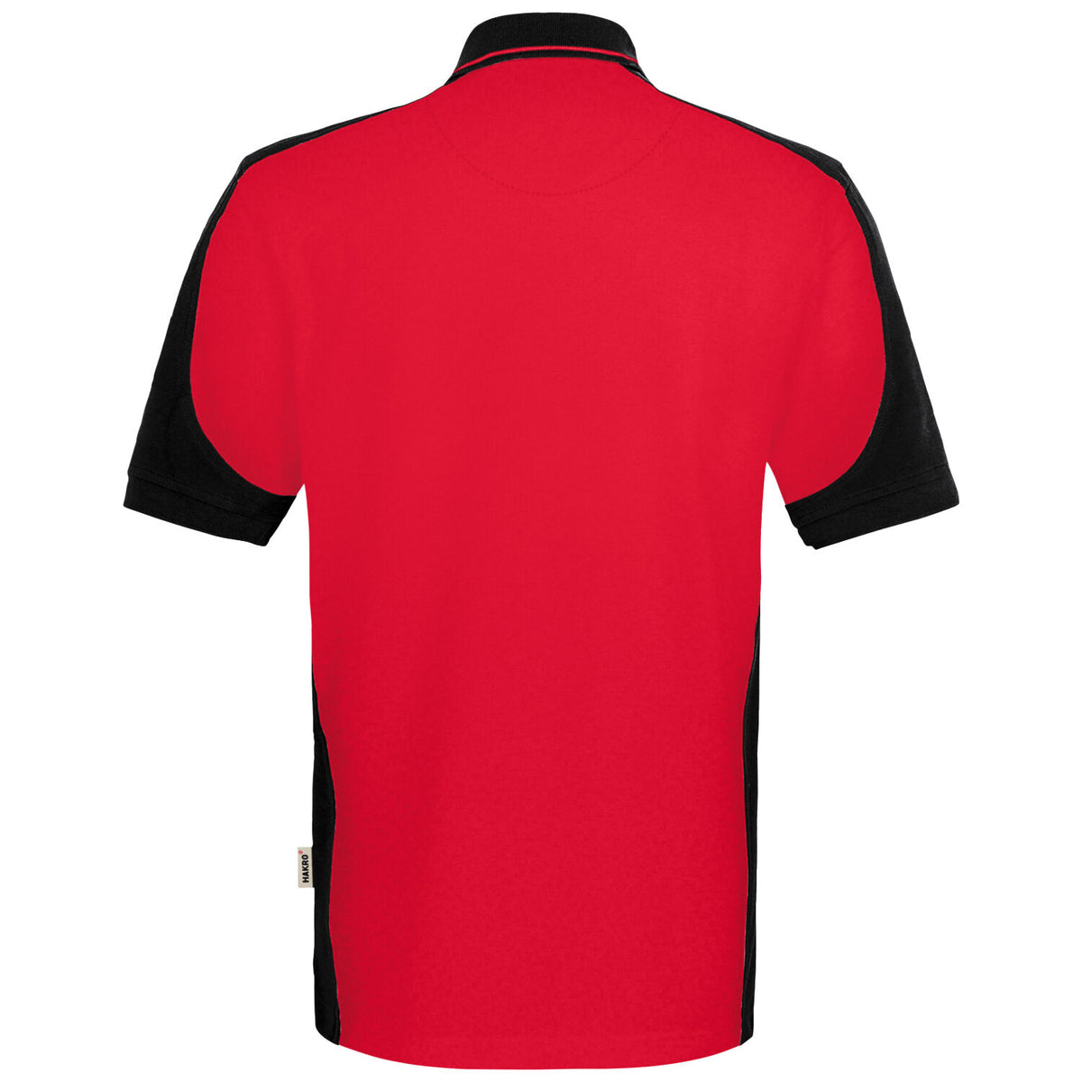 Hakro 539 Contrast Poloshirt Mikralinar ECO – rot