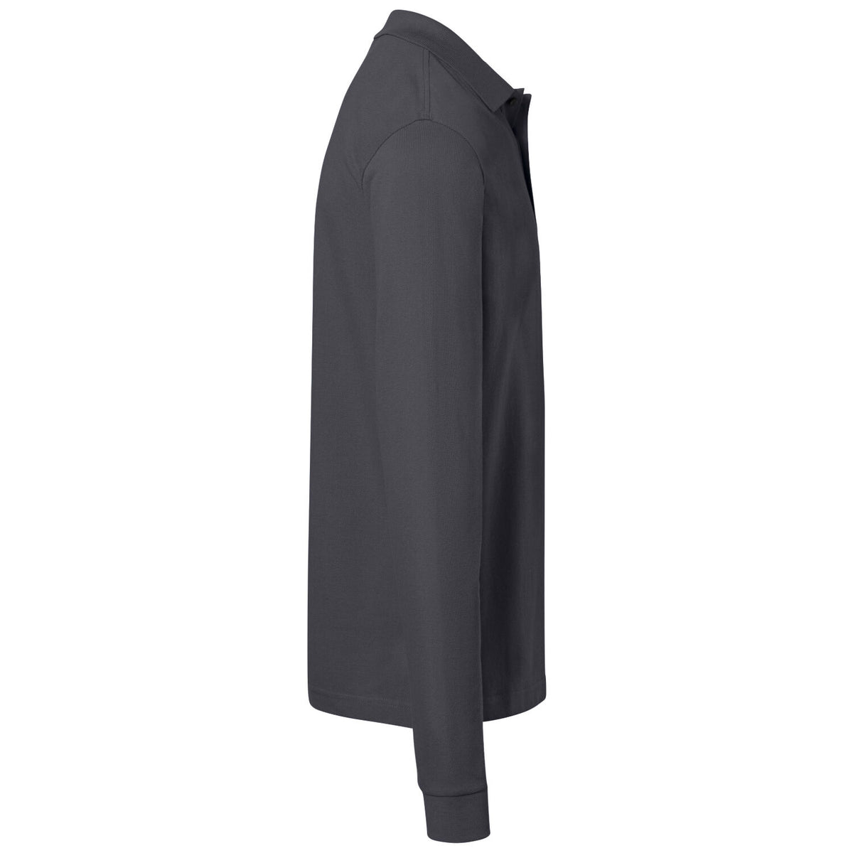 Hakro 817 Langarm Poloshirt Mikralinar ECO – karbongrau