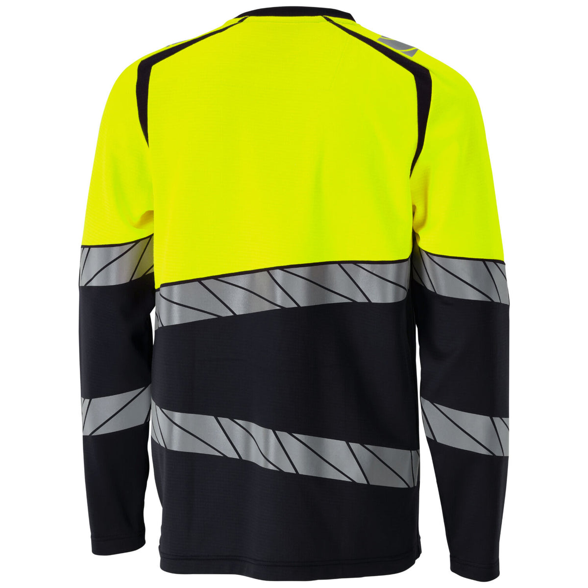 Mascot Accelerate Safe Warnschutz-Langarmshirt – marine/leuchtgelb