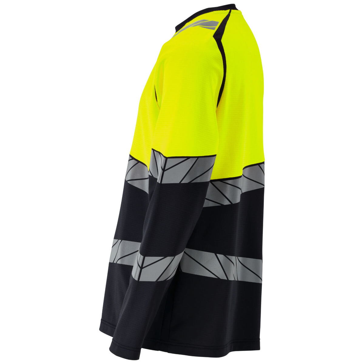 Mascot Accelerate Safe Warnschutz-Langarmshirt – schwarz/leuchtgelb