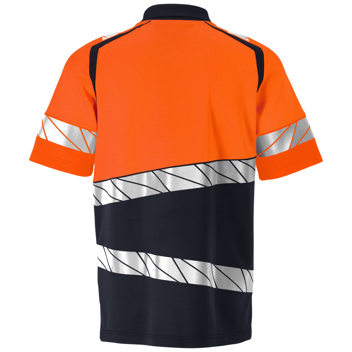Mascot Accelerate Safe Warnschutz-Poloshirt – marine/leuchtorange