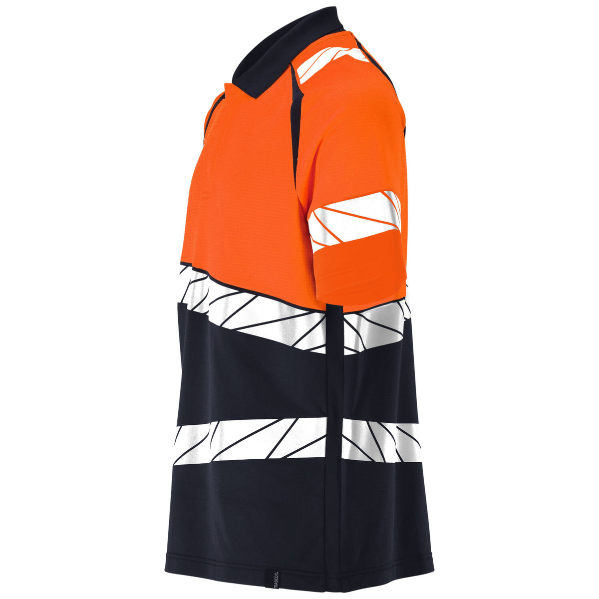 Mascot Accelerate Safe Warnschutz-Poloshirt – marine/leuchtorange