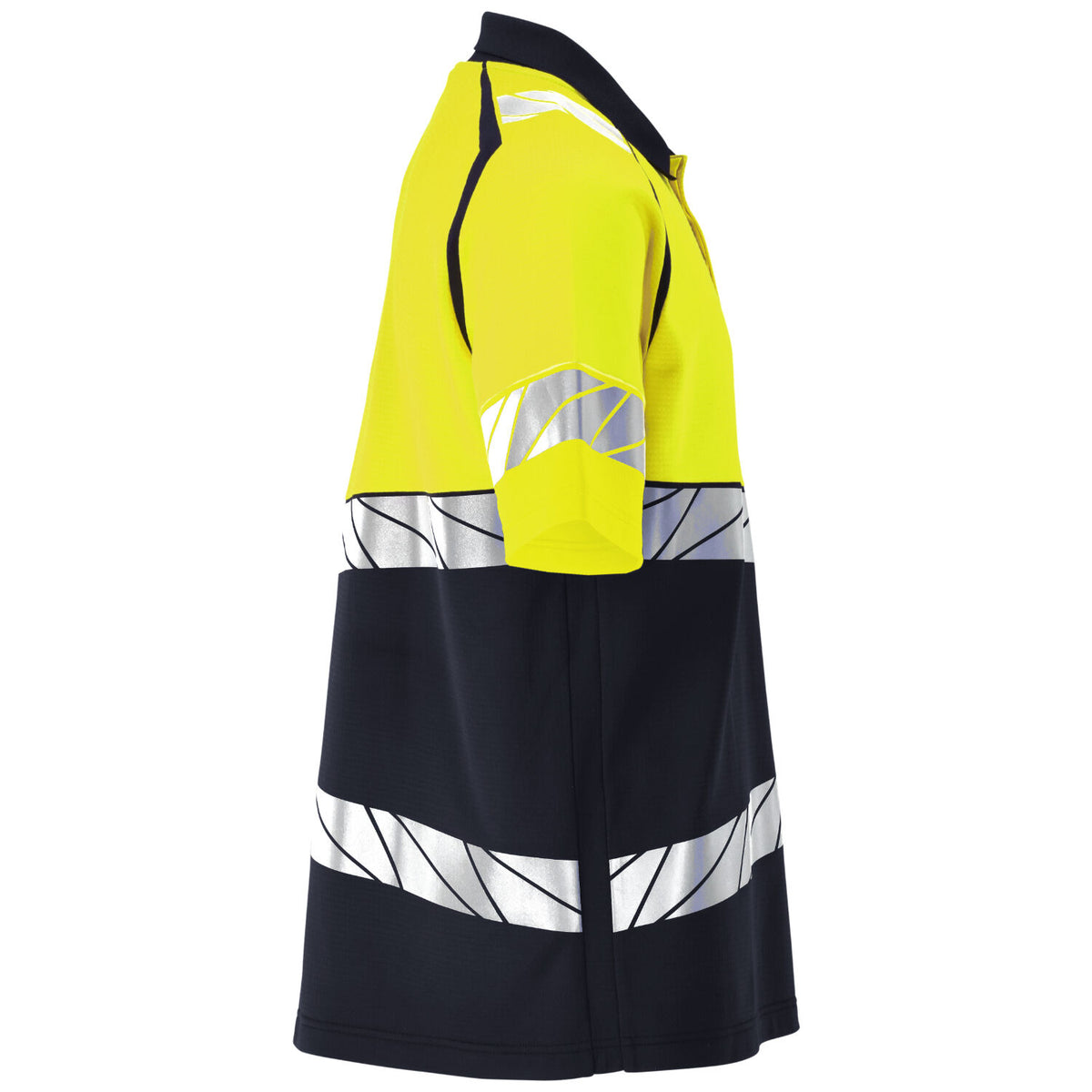 Mascot Accelerate Safe Warnschutz-Poloshirt – marine/leuchtgelb