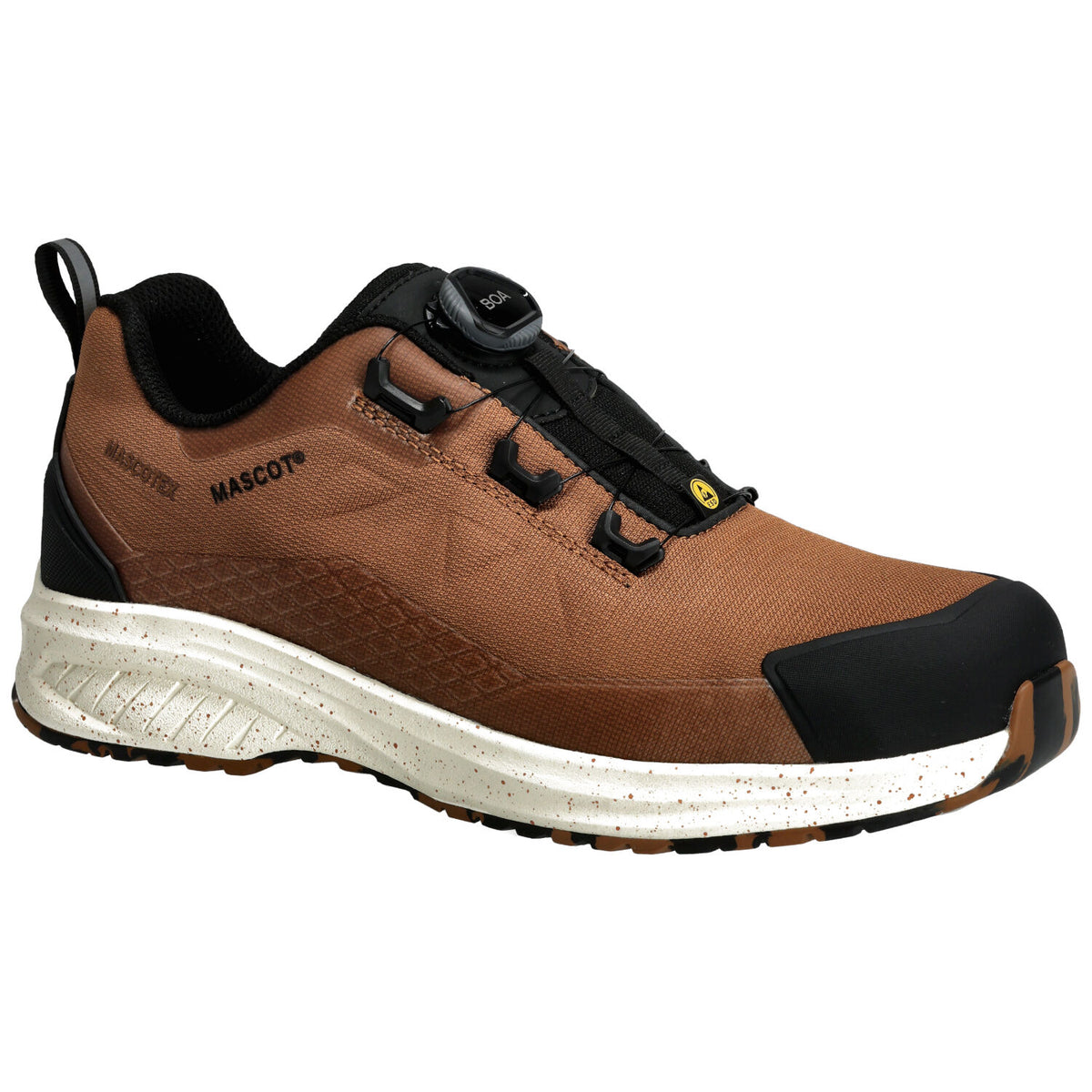 Mascot Cust. BOA S7S Sicherheitshalbschuhe braun – braun