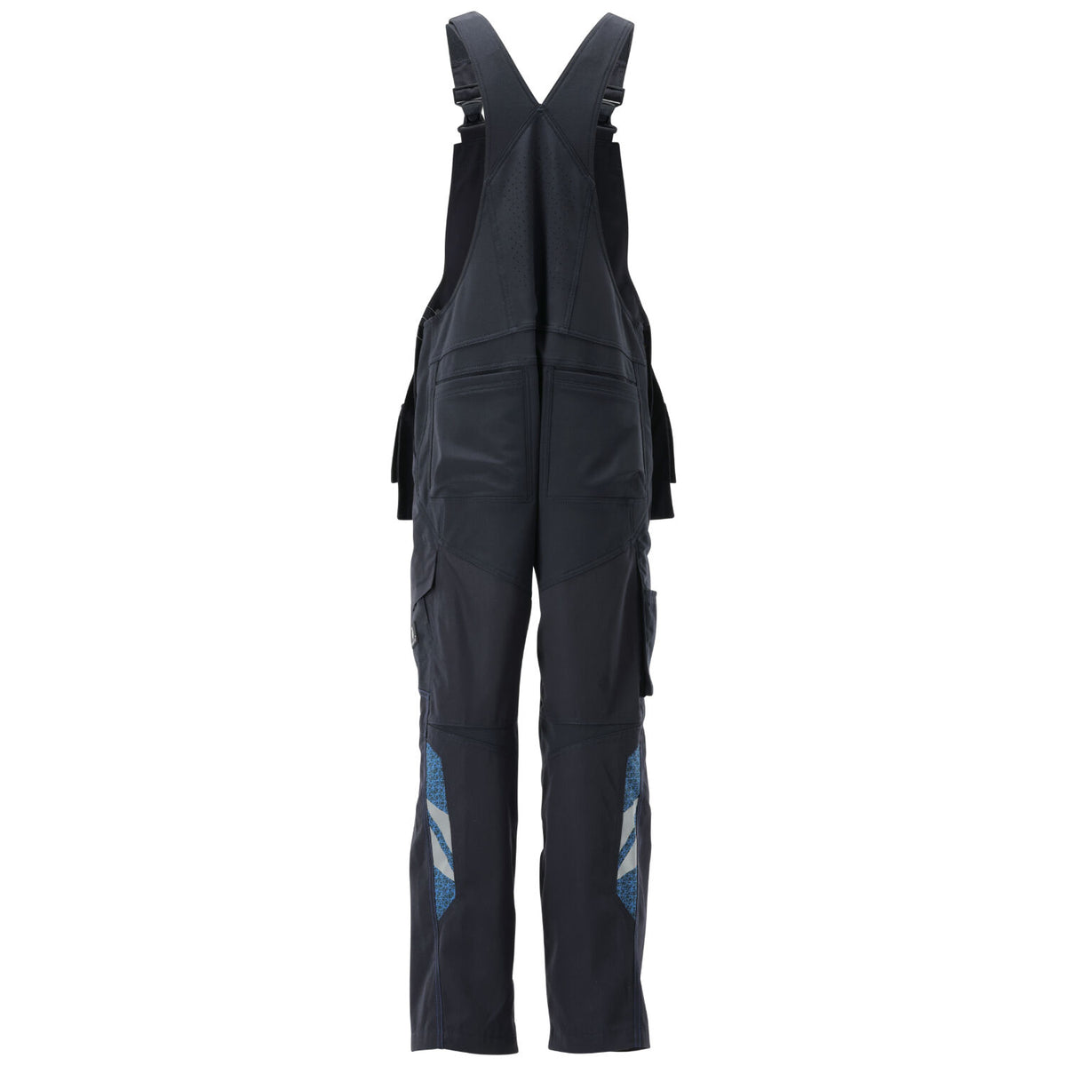 Mascot Accelerate Stretch-Latzhose marine – blau