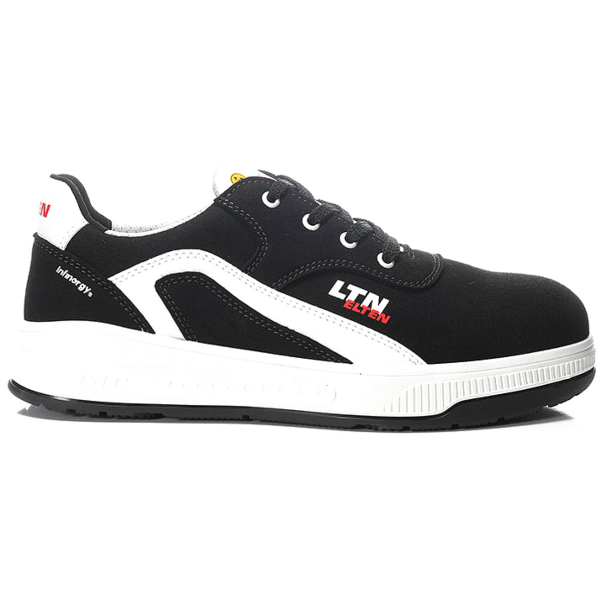 Elten Bates Xxst ESD S3S Sicherheitshalbschuhe schwarz – schwarz