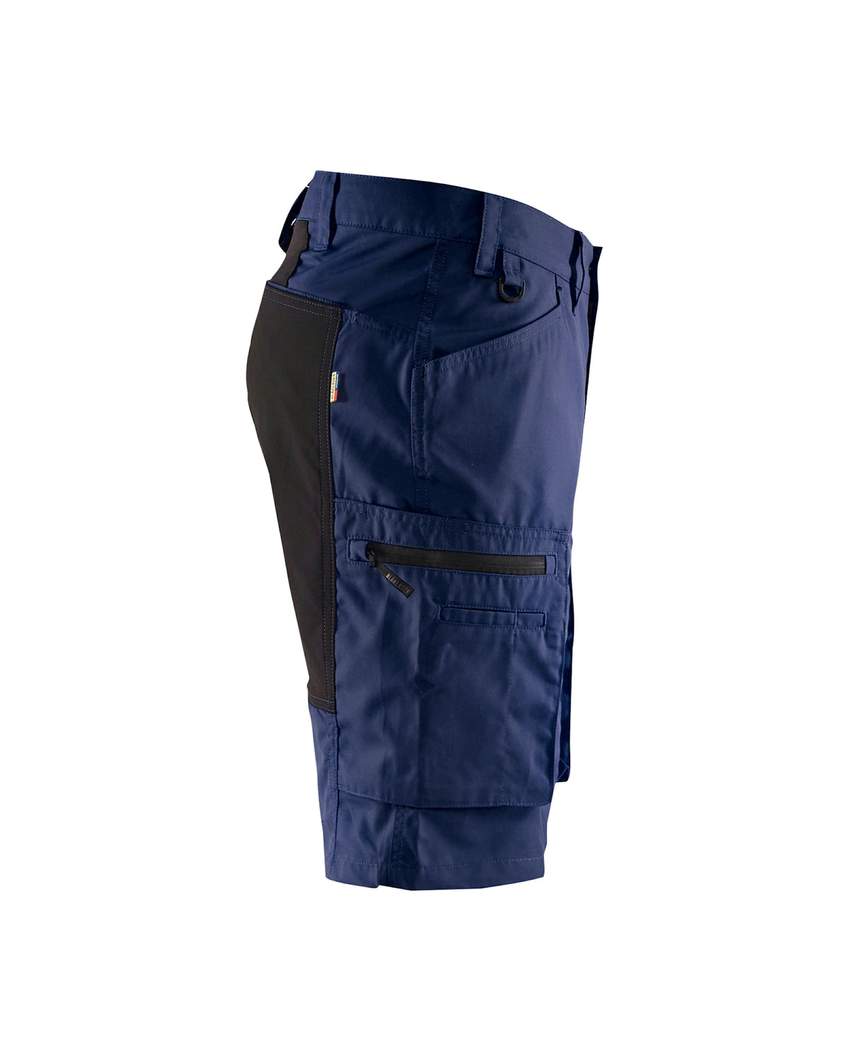 Blåkläder 1449 Service-Shorts Stretch – marine/schwarz