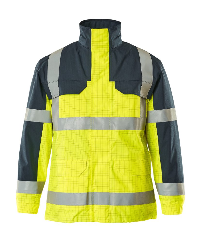 Mascot Lungern Multisafe Multinorm Jacke – gelb/marine