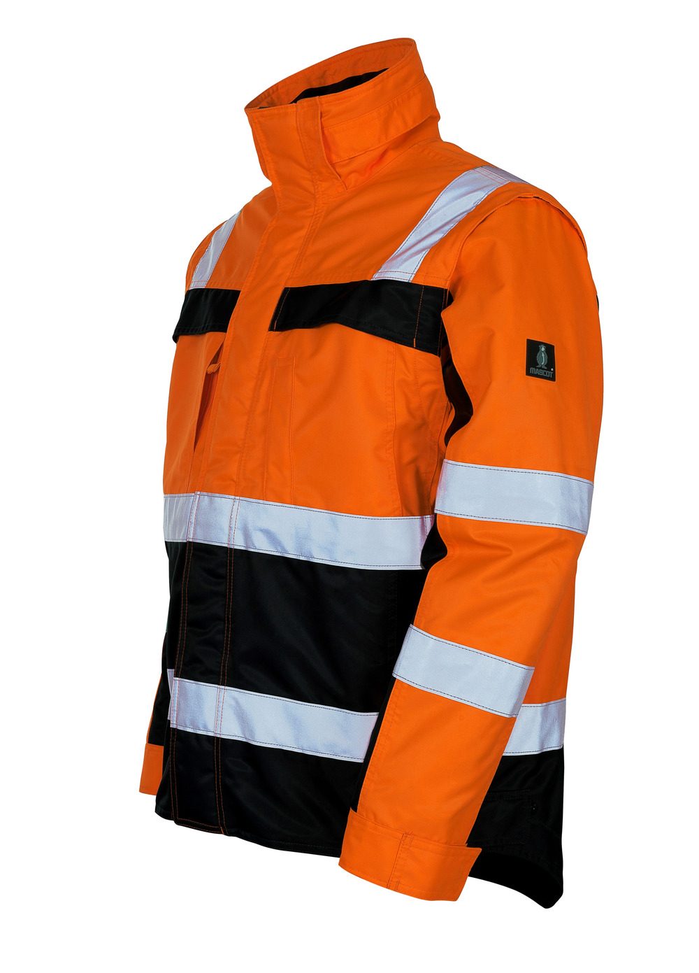 Mascot Loreto Safe Compete Pilotjacke – fluor orange/marine