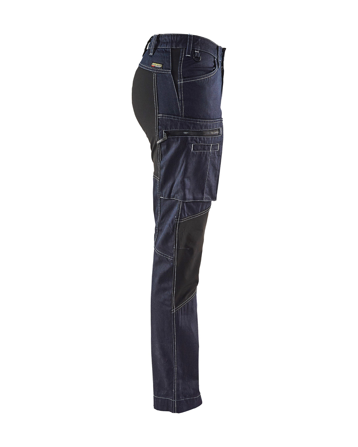 Blåkläder Damen 7159 Jeans Stretch Servicehose – marine/schwarz