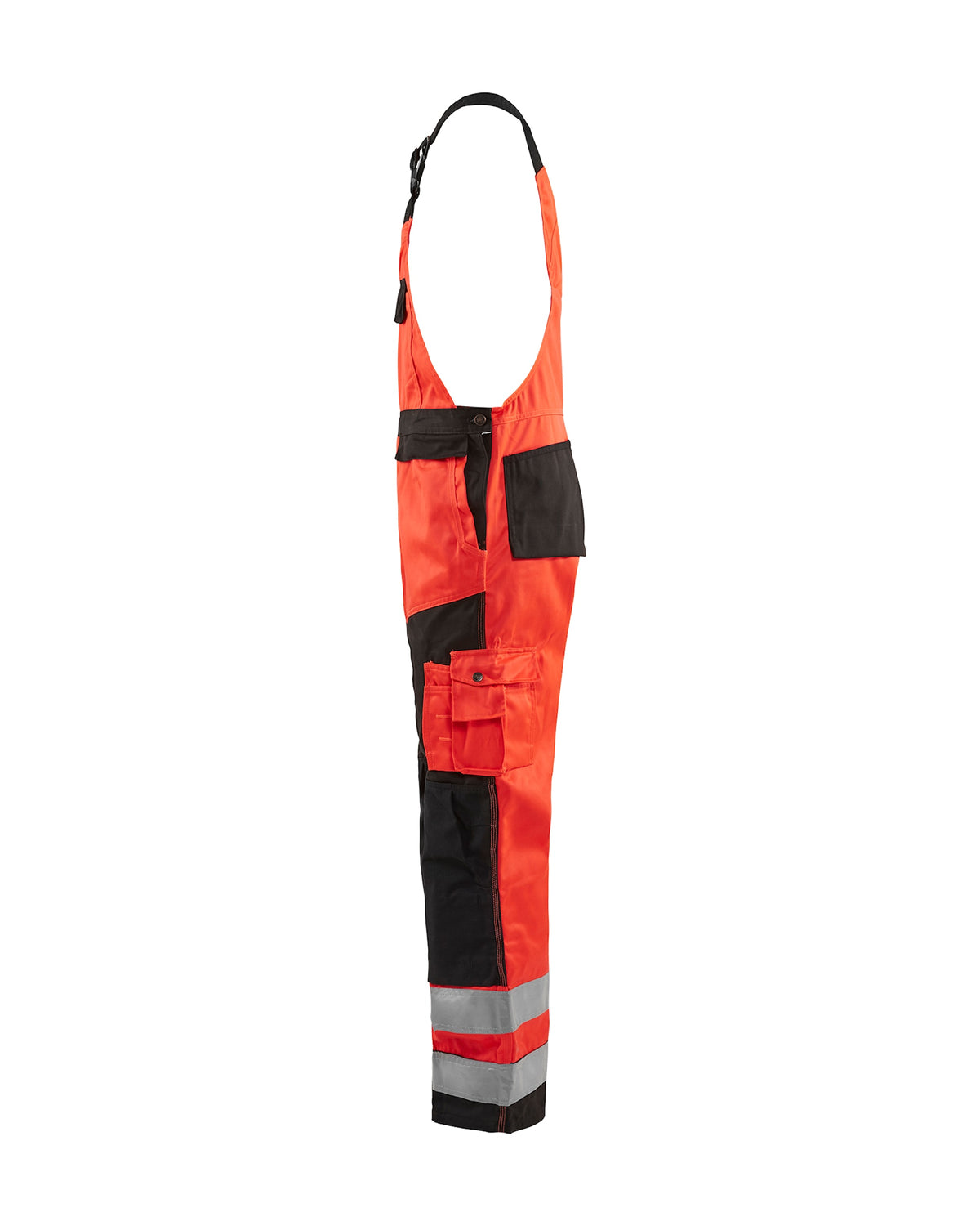 Blåkläder 2660 Warnschutz Latzhose – rot/schwarz