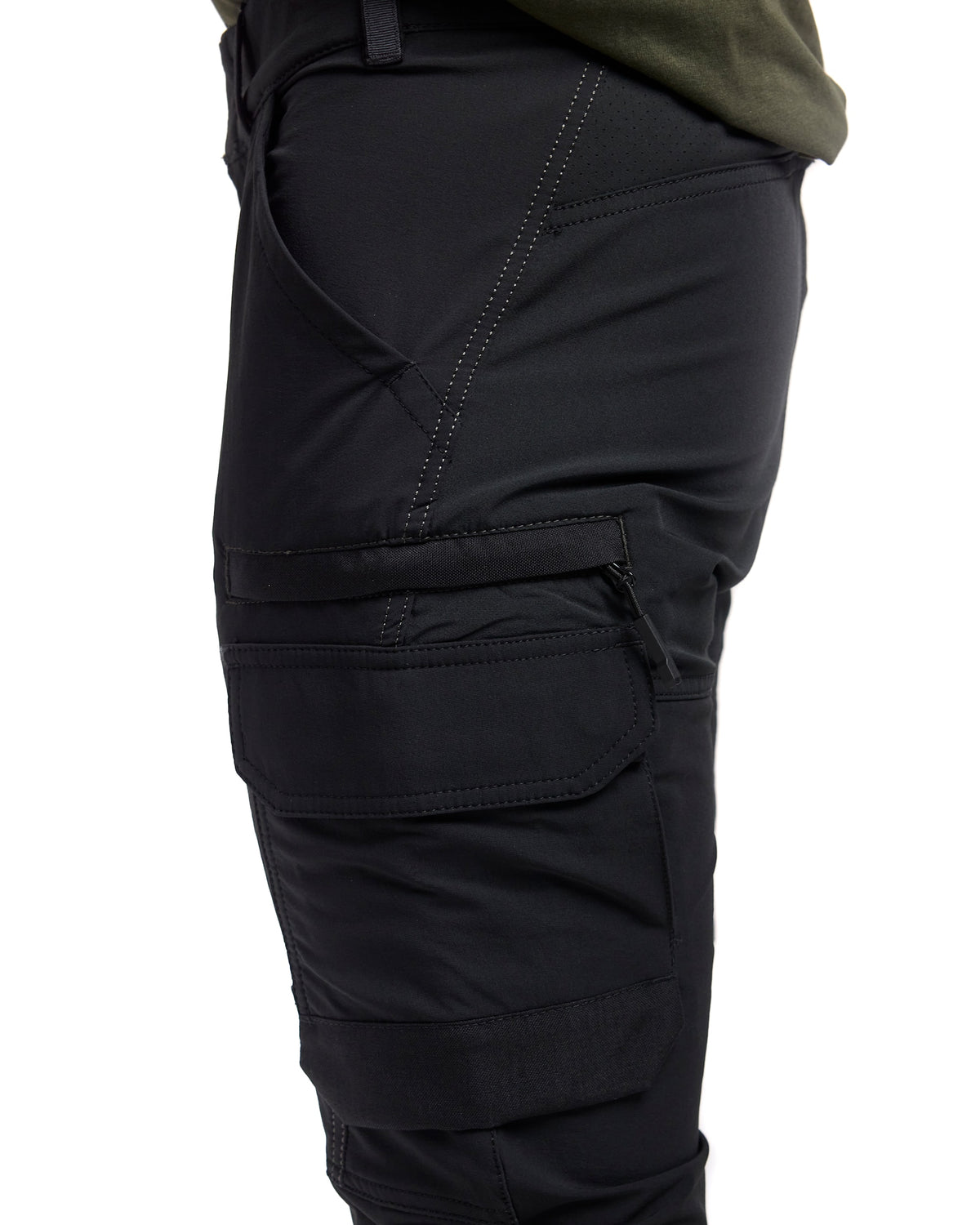 Blåkläder Damen 7122 Stretch Servicehose – schwarz/dunkelgrau
