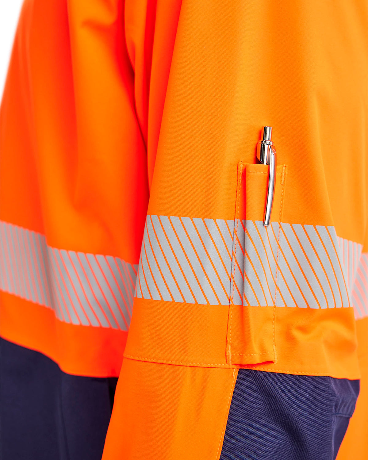 Blåkläder 4457 Warnschutz Winterparka Kl. 3 – orange/marine