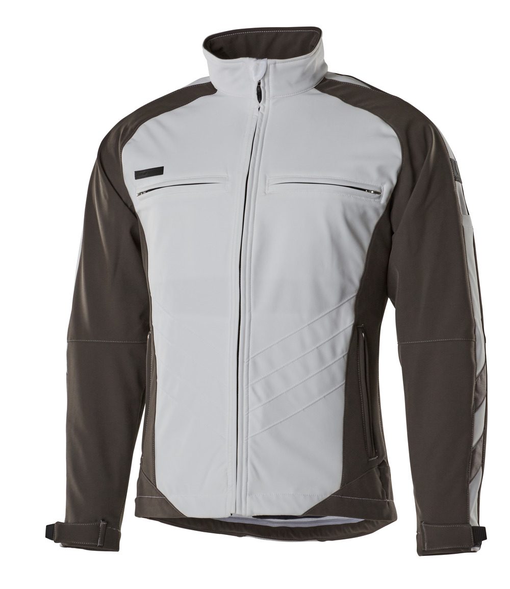 Mascot Dresden Unique zweifarbig Softshelljacke – weiß/anthrazit