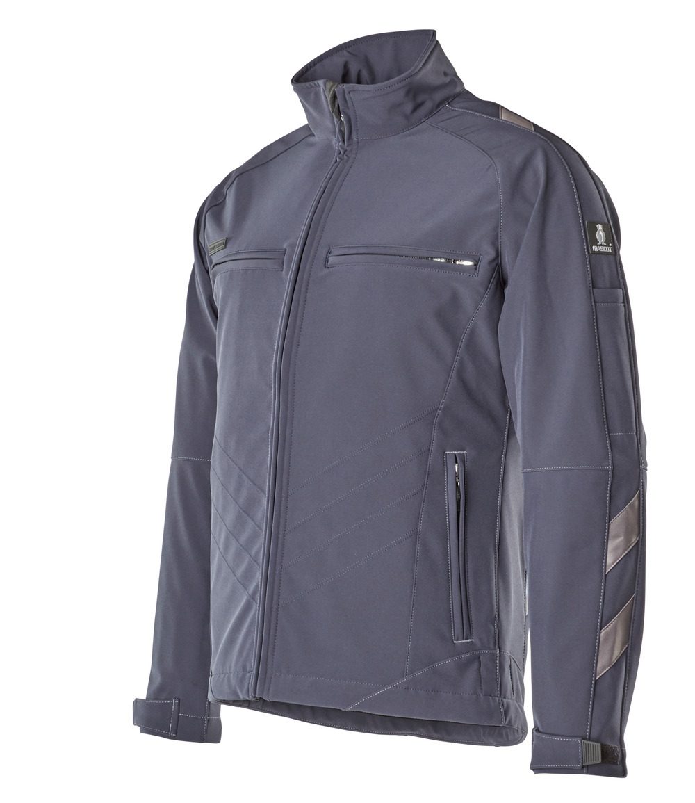 Mascot Dresden Unique einfarbig Softshelljacke – schwarzblau
