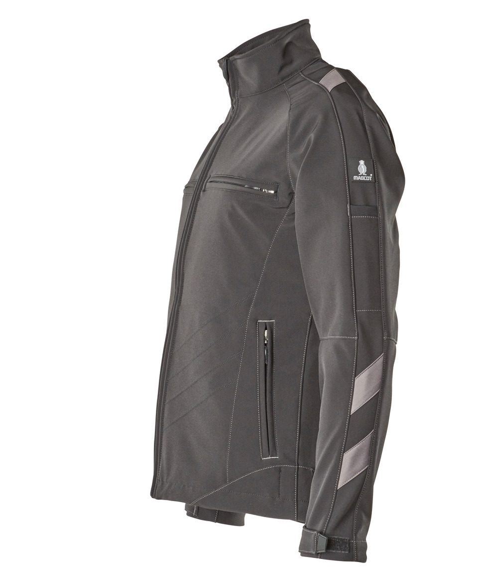 Mascot Dresden Unique einfarbig Softshelljacke – schwarz
