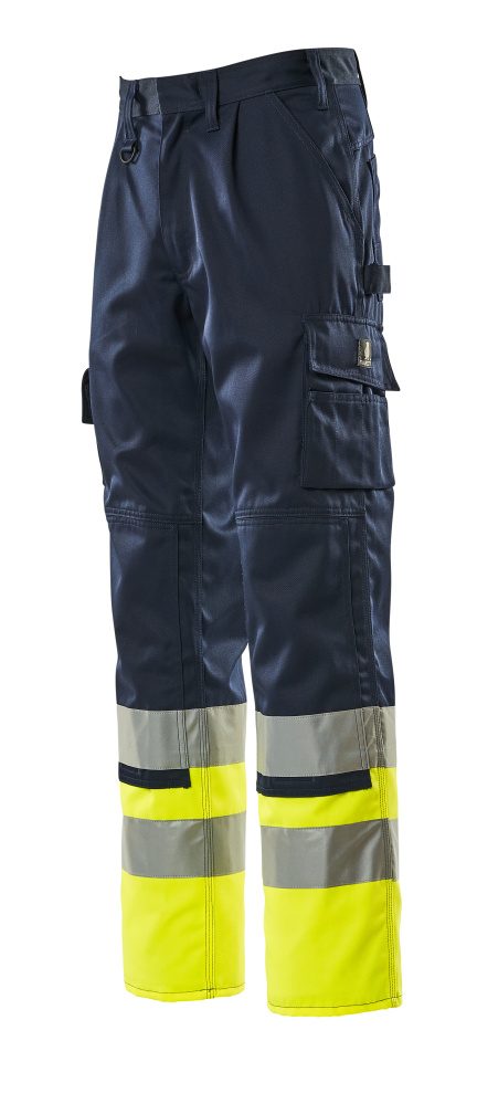 Mascot Patos Safe Compete Warnschutz Bundhose – marine/gelb