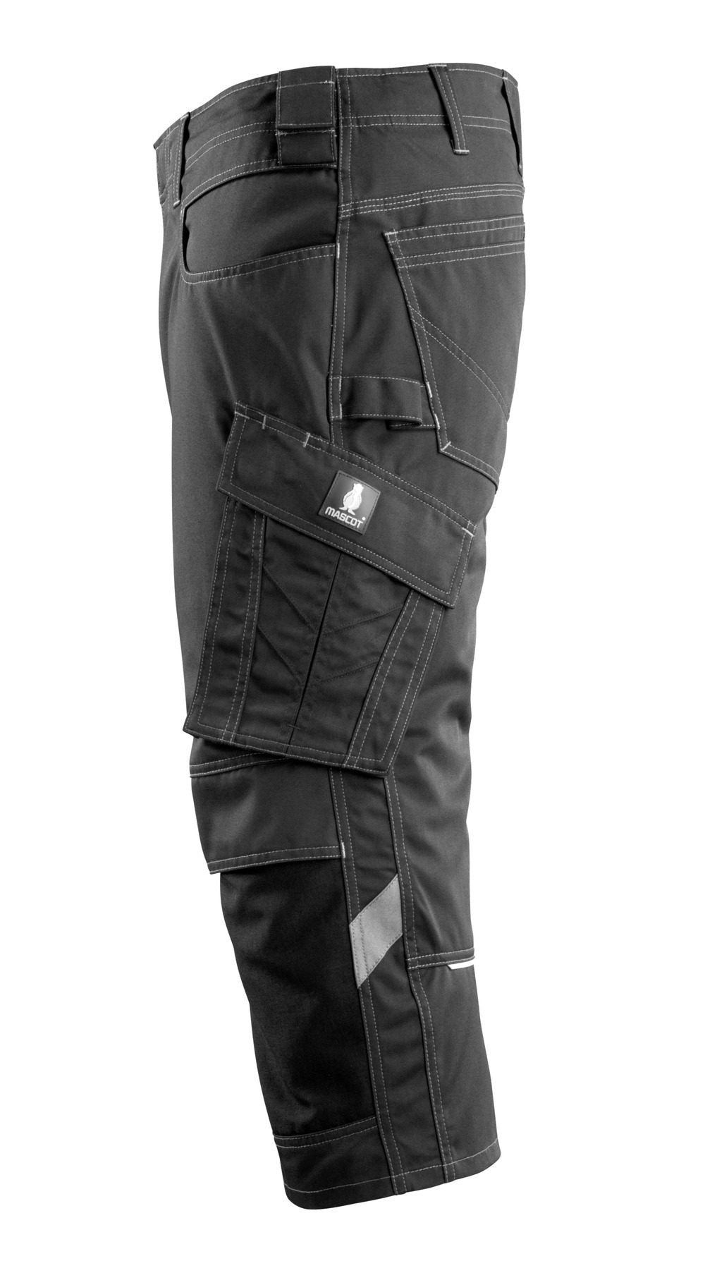 Mascot Altona Unique einfarbig Piratenhose – schwarz