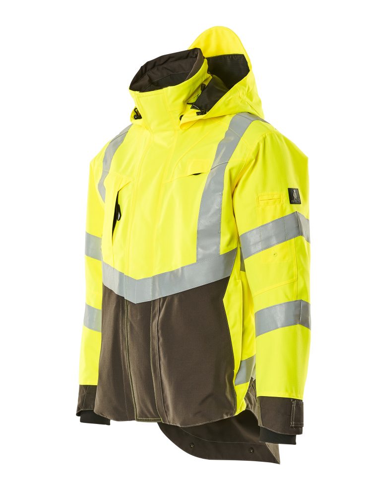 Mascot Harlow Safe Supreme zweif Warnschutzjacke – warngelb/anthrazit