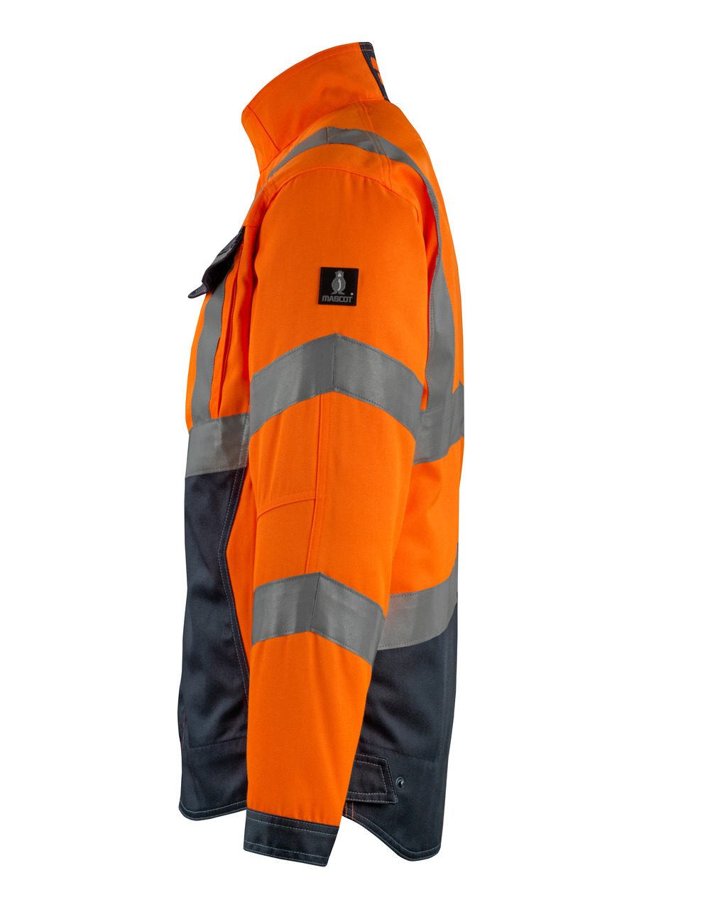 Mascot Oxford Safe Supreme Warnschutzjacke – orange/schwarzblau