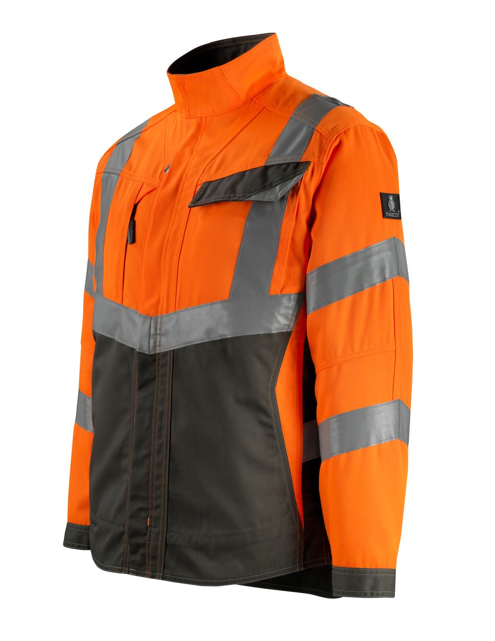 Mascot Oxford Safe Supreme Warnschutzjacke – warnorange/anthrazit