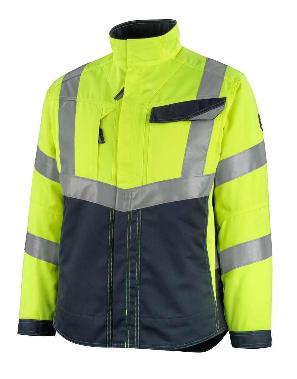 Mascot Oxford Safe Supreme Warnschutzjacke – gelb/schwarzblau