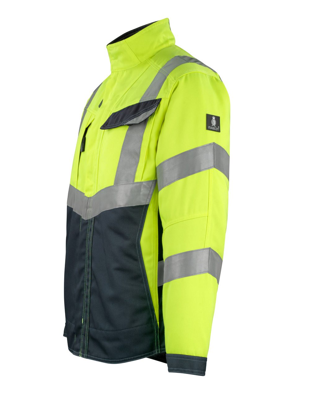 Mascot Oxford Safe Supreme Warnschutzjacke – gelb/schwarzblau