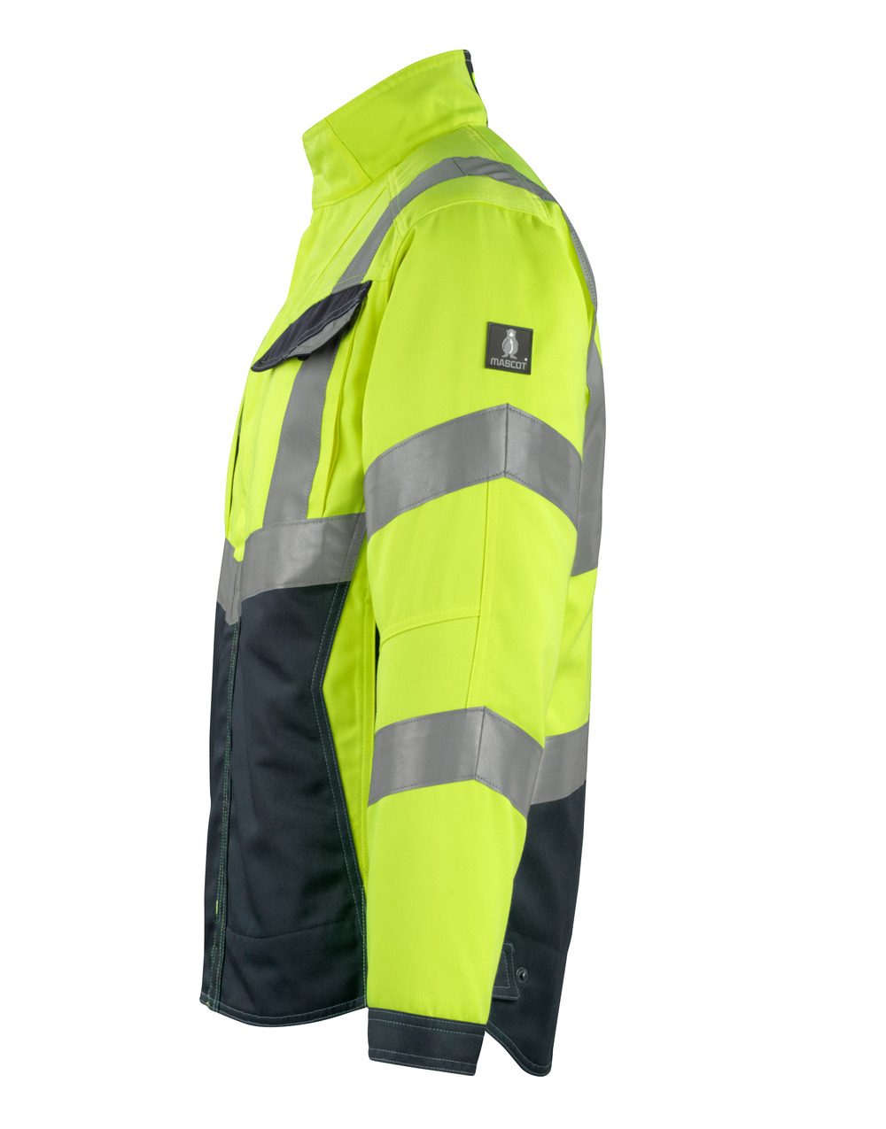 Mascot Oxford Safe Supreme Warnschutzjacke – gelb/schwarzblau