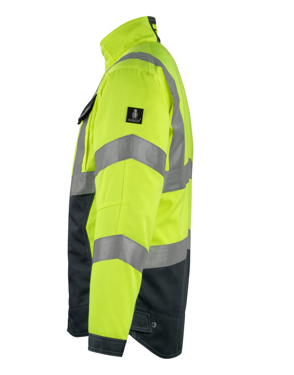 Mascot Oxford Safe Supreme Warnschutzjacke – gelb/schwarzblau