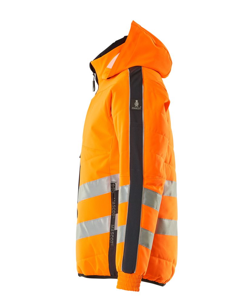 Mascot Dartford Safe Supreme WarnThermojacke – orange/schwarzblau