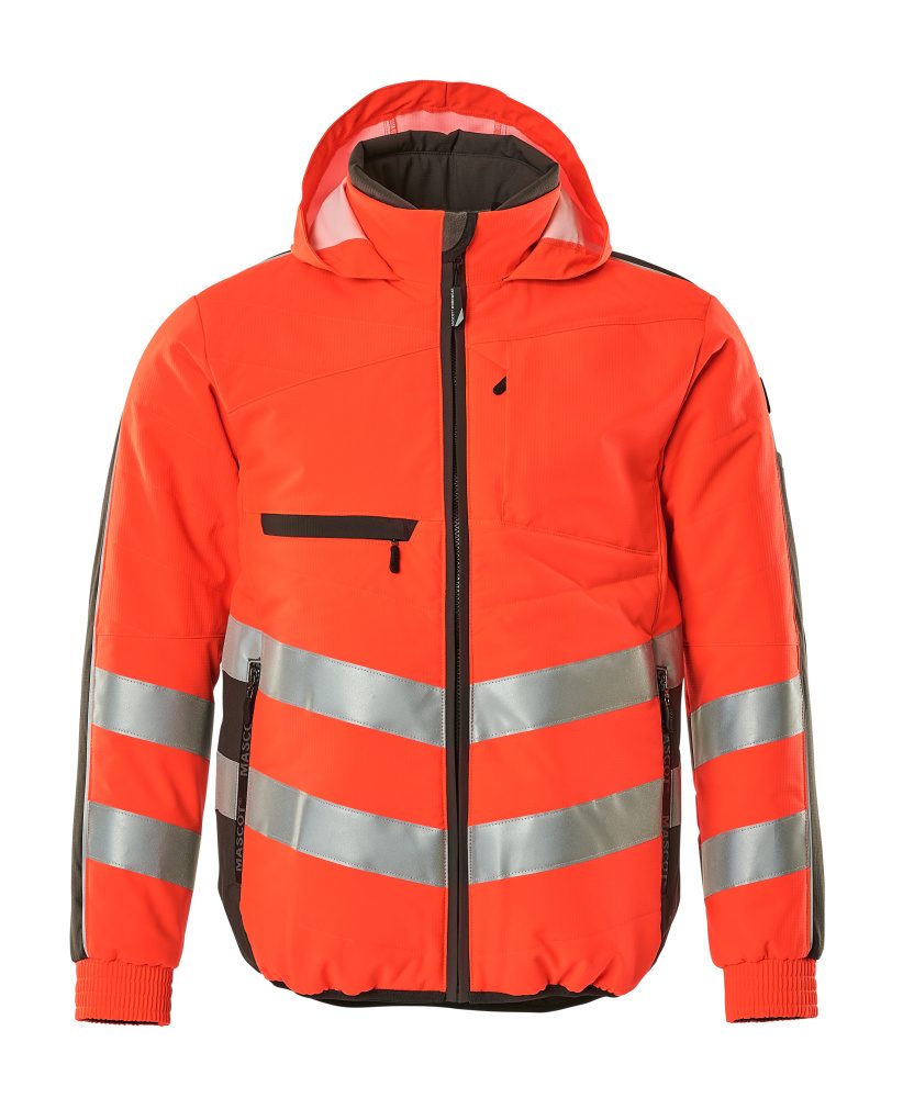 Mascot Dartford Safe Supreme WarnThermojacke – rot/anthrazit