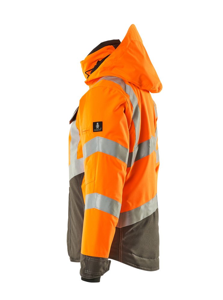 Mascot Hastings Safe Supreme zweif Warnwinterjacke – warnorange/anthrazit