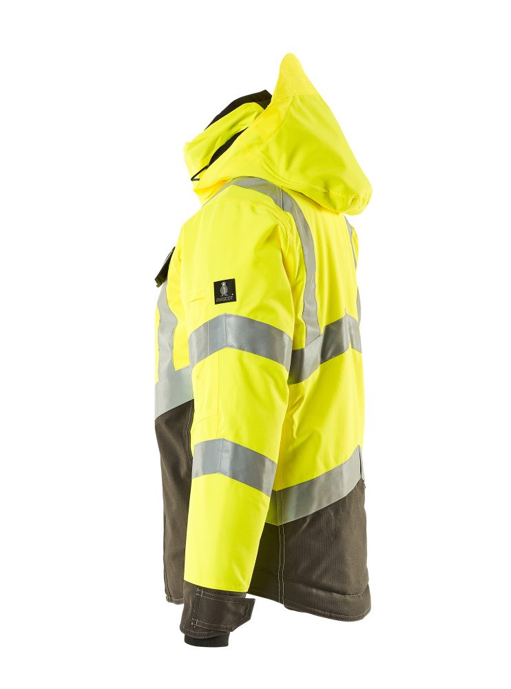 Mascot Hastings Safe Supreme zweif Warnwinterjacke – warngelb/anthrazit