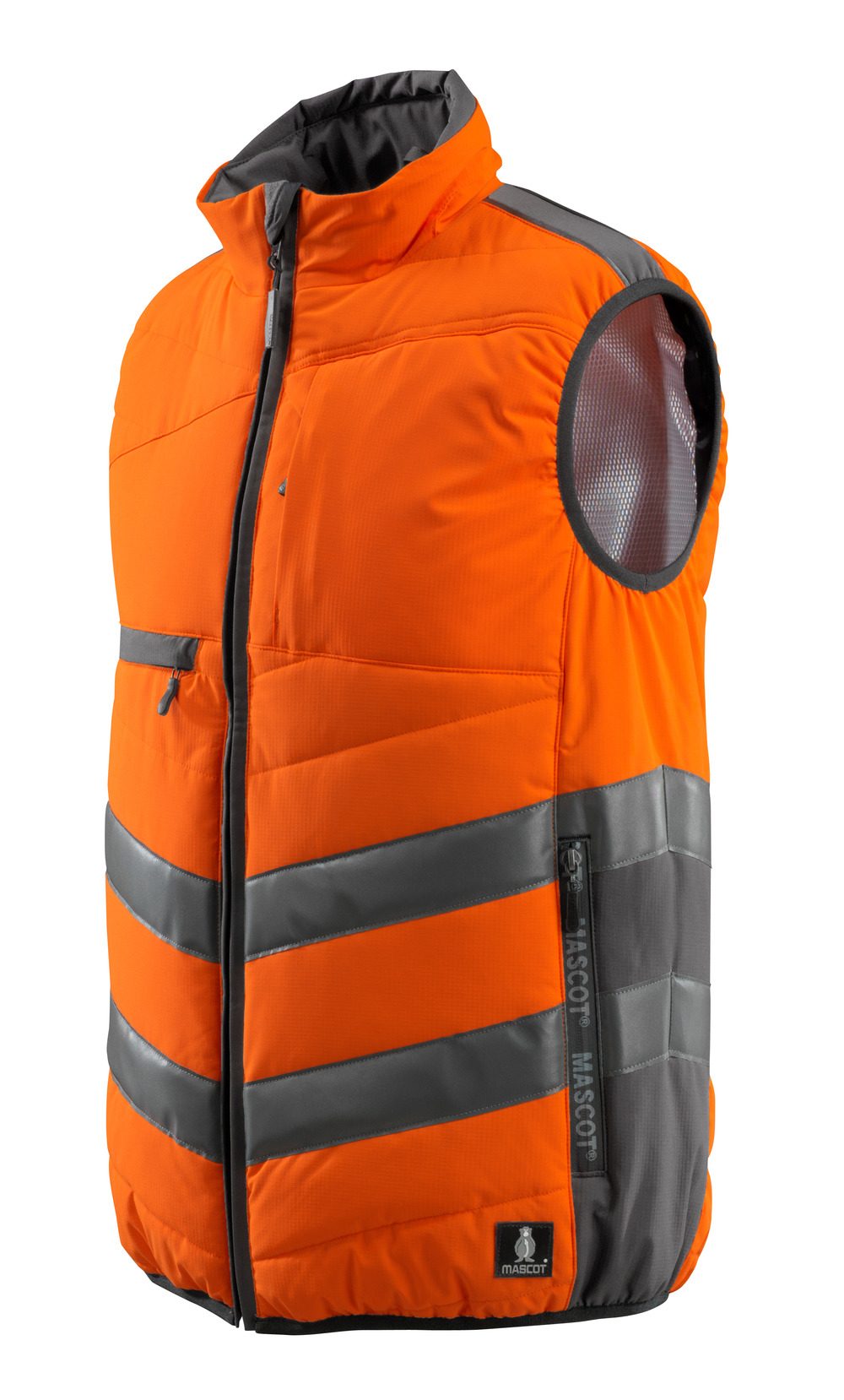 Mascot Grimsby Safe Supreme Warn-Thermoweste – warnorange/anthrazit