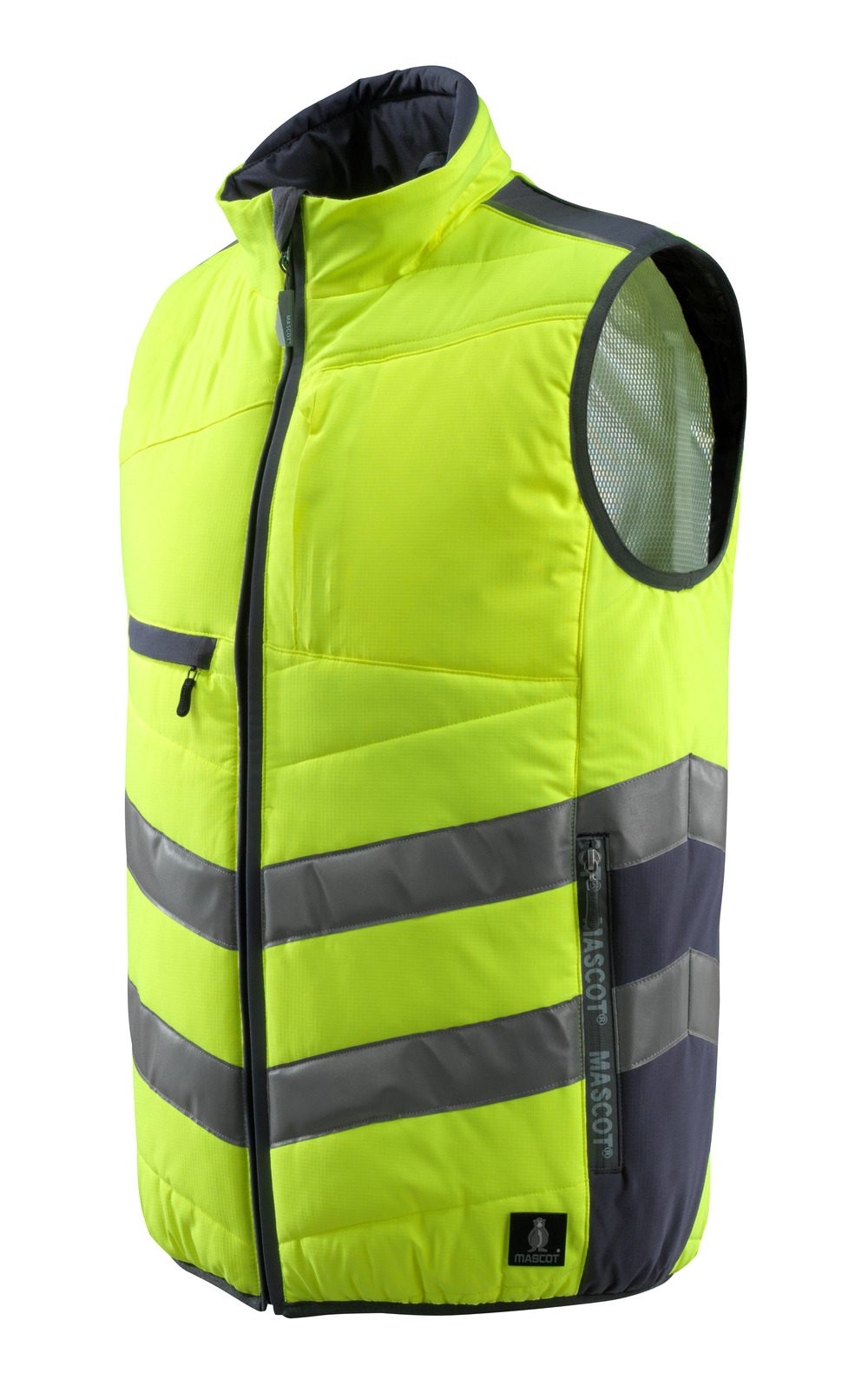 Mascot Grimsby Safe Supreme Warn-Thermoweste – gelb/schwarzblau