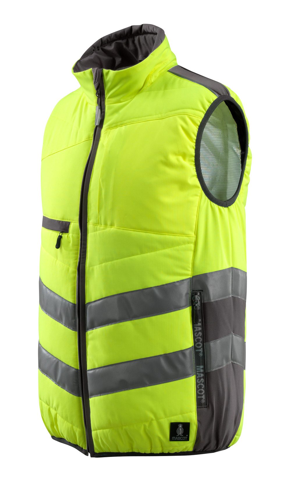 Mascot Grimsby Safe Supreme Warn-Thermoweste – warngelb/anthrazit