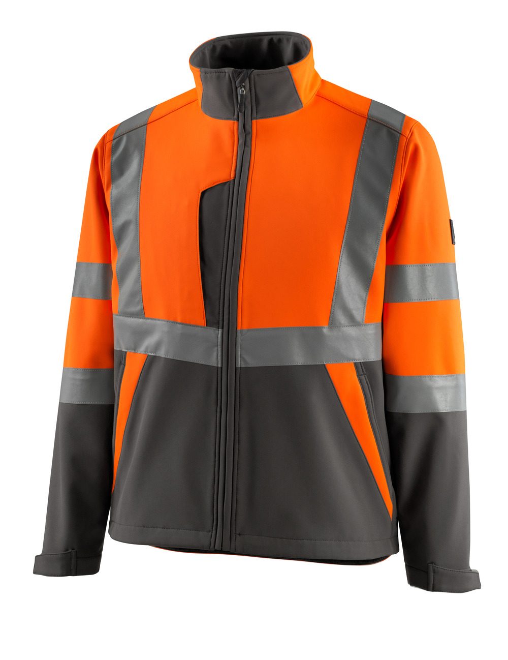 Mascot Kiama Safe Light Warn-Softshelljacke – warnorange/anthrazit