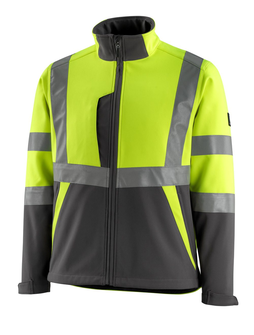 Mascot Kiama Safe Light Warn-Softshelljacke – warngelb/anthrazit